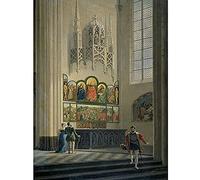 Artery8 De Noter Ghent Altarpiece Van Eyck Brothers Art Print Canvas Premium Wall Decor Poster Mural