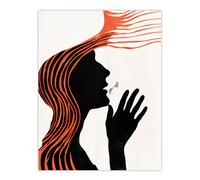 Artery8 Deaf Culture Conceptual Art Bright Abstract Living Room Extra Large XL Wall Art Poster Print