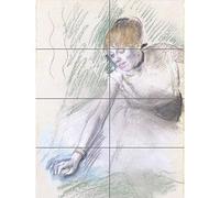 Artery8 Degas Dancer Drawing XL Giant Panel Poster (8 Sections)