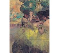 Artery8 Degas Yellow Dancers In Wings Impressionist Painting XL Giant Panel Poster (8 Sections)