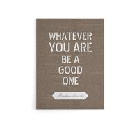 Artery8 Dictionary Page Quote Abraham Lincoln Canvas Wall Art Print in Brown | Size: W24" x H32" Artery8 Brown W24" x H32"