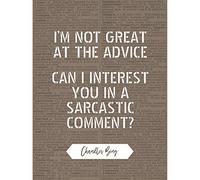 Artery8 Dictionary Quote Chandler Friends Sarcastic Comment Art Print Canvas Premium Wall Decor Poster Mural