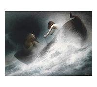 Artery8 Diefenbach The Rescue Painting Unframed Wall Art Print Poster Home Decor Premium