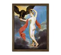 Artery8 Diez Hebe With Jupiter As Eagle Mythology Painting Artwork Framed Wall Art Print 18X24 Inch