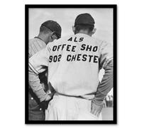 Artery8 Dorothea Lange Baseball Game Shafter Migrant Camp Framed Art Print | Size: A3 Artery8 Multicolor A3