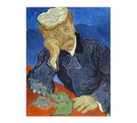 Artery8 Dr Paul Gachet Portrait Large Wall Art Poster Print 18X24 Inch Artwork By Van Gogh : Gentle Portrait Painting Perfect For Hallway Or Lounge Reflecting Calm Compassion And Friendship
