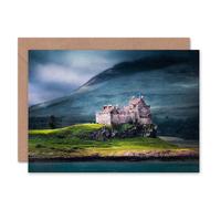 Artery8 Duart Castle Scotland Isle Mull Photo Birthday Card Artery8 Multicolor