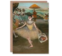 Artery8 Edgar Degas Art Card Dancer with Bouquet Bowing