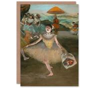 Artery8 Edgar Degas Art Card Dancer with Bouquet Bowing Artery8 Multicolor