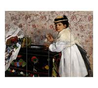 Artery8 Edgar Degas Portrait Of Mlle Hortense Valpincon XL Giant Panel Poster (8 Sections)