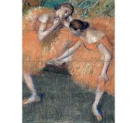 Artery8 Edgar Degas Two Dancers XL Giant Panel Poster (8 Sections)