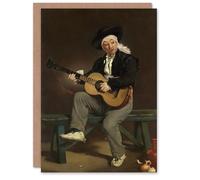 Artery8 Edouard Manet Art Card The Spanish Singer Portrait