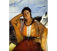 Artery8 Edouard Manet Gypsy Cigarette Painting XL Giant Panel Poster (8 Sections)