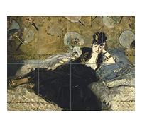 Artery8 Edouard Manet Woman With Fans XL Giant Panel Poster (8 Sections)