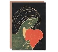 Artery8 Edvard Munch Art Card The Heart Hjertet Painting