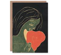 Artery8 Edvard Munch Art Card The Heart Hjertet Painting