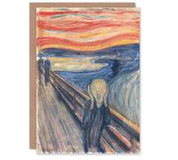 Artery8 Edvard Munch Art Card The Scream Iconic Painting
