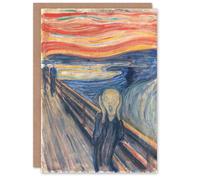 Artery8 Edvard Munch Art Card The Scream Iconic Painting