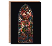 Artery8 Edward Burne Jones Art Card The Annunciation Stained Glass