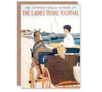 Artery8 Edward Penfield Art Card Ladies Home Journal Vintage Magazine Cover