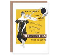 Artery8 Edward Penfield Art Card Napoleon Love Affairs Metropolitan Advert