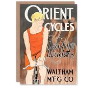 Artery8 Edward Penfield Art Card Vintage Bicycle Advert Cycles