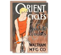 Artery8 Edward Penfield Art Card Vintage Bicycle Advert Cycles