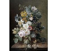 Artery8 Eelke Jelles Eelkema Still Life Flowers Painting Art Print Canvas Premium Wall Decor Poster Mural