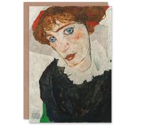 Artery8 Egon Schiele Art Card Portrait of Wally Neuzil