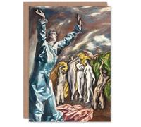 Artery8 El Greco Personalised Art Card Souls of Martyrs Vision of Saint John