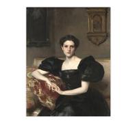 Artery8 Elizabeth Winthrop Chanler Portrait Sargent Wall Art Poster Print | Size: W12" x H16" Artery8 Multicolor W12" x H16"