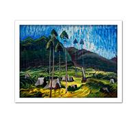 Artery8 Emily Carr 1939 Odds And Ends Landscape Artwork Framed Wall Art Print 18X24 Inch
