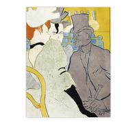 Artery8 Englishman at the Moulin Rouge Vintage Wall Art Print Lautrec | Size: W18" x H24" Artery8 Multicolor W18" x H24"