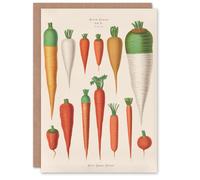 Artery8 Ernst Benary Art Card Carrot Varieties Vintage Illustration
