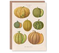 Artery8 Ernst Benary Art Card Melon Varieties Vintage Illustration