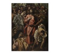 Artery8 Espolio The Disrobing of Jesus Christ El Greco Wall Art Poster Print | Size: W24" x H32" Artery8 Multicolor W24" x H32"