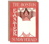 Artery8 Ethel Reed Art Card Herald Easter Cover Art Nouveau