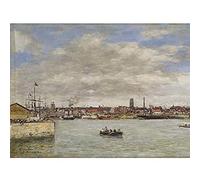 Artery8 Eugene Boudin Dunkerque 1889 Painting Unframed Wall Art Print Poster Home Decor Premium
