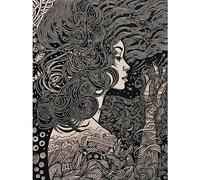 Artery8 Fading Away Concept Art Modern Boho Illustration Extra Large XL Wall Art Poster Print