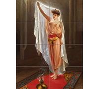 Artery8 Falero An Oriental Beauty Painting XL Giant Panel Poster (8 Sections)