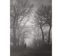 Artery8 Felix Thiollier Huntsman In Alley Trees Precicet Photo Premium Wall Art Canvas Print 18X24 Inch