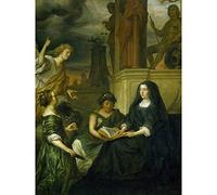 Artery8 Flinck Allegory Memory Frederick Prince Orange Large Wall Art Poster Print Thick Paper 18X24 Inch