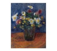 Artery8 Flower Bouquet in Vase Still Life Glackens Wall Art Poster Print | Size: W12" x H16" Artery8 Multicolor W12" x H16"
