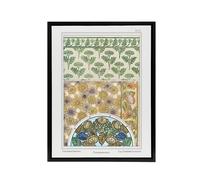 Artery8 Flower Chrysanthemum Framed Canvas Wall Art Print Vintage Verneuil | Size: W12" x H16" Artery8 Multicolor W12" x H16"