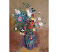 Artery8 Flowers Odilon Redon XL Giant Panel Poster (8 Sections)