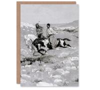 Artery8 Frederic Remington Art Card Ceremony of the Fastest Horse