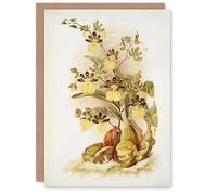 Artery8 Frederick Sander Oncidium Tigrinum Orchid Flowers Personalised Art Greeting Card