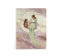 Artery8 Frederick Stuart Church The Witch's Daughter Canvas Wall Art Print 24x32