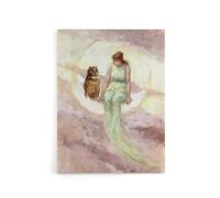 Artery8 Frederick Stuart Church The Witch's Daughter Canvas Wall Art Print | Size: W24" x H32" Artery8 Multicolor W24" x H32"