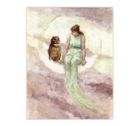 Artery8 Frederick Stuart Church The Witch's Daughter Wall Art Print | Size: W18" x H24" Artery8 Multicolor W18" x H24"